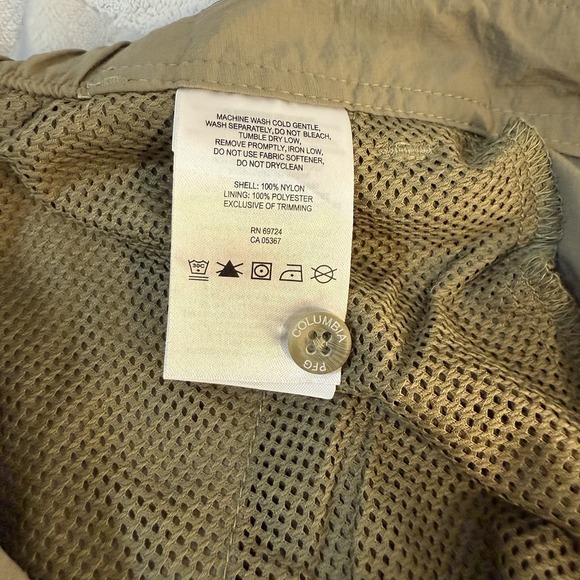 Columbia Pants Women's M Omni-Shade Convertible Utility Hiking - Picture 14 of 15